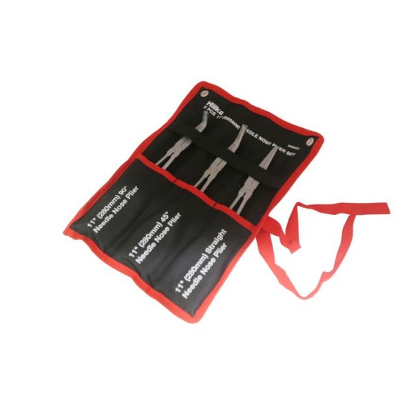3 pce 11" (280mm) Needle Nose Plier Set