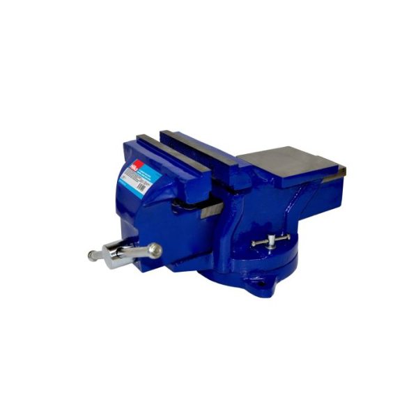 4" Bench Vice with Swivel Base and Anvil