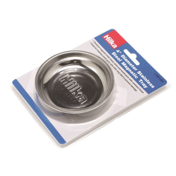 4" Stainless Steel Magnetic Tray